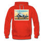 Fly Wisconsin - Men's Premium Hoodie - red