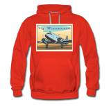 Fly Wisconsin - Men's Premium Hoodie - red