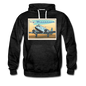 Fly Wisconsin - Men's Premium Hoodie - charcoal gray