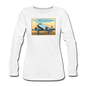 Fly Wisconsin - Women's Premium Long Sleeve T-Shirt - white