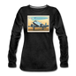 Fly Wisconsin - Women's Premium Long Sleeve T-Shirt - charcoal gray