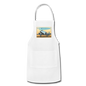 Fly Wisconsin - Adjustable Apron - white