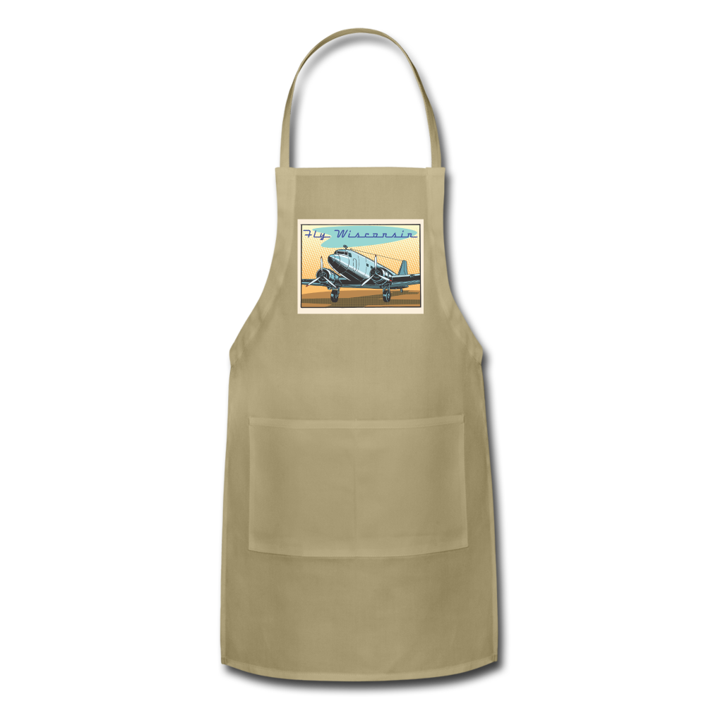 Fly Wisconsin - Adjustable Apron - khaki