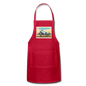 Fly Wisconsin - Adjustable Apron - red