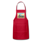 Fly Wisconsin - Adjustable Apron - red