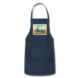 Fly Wisconsin - Adjustable Apron - navy
