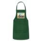 Fly Wisconsin - Adjustable Apron - forest green