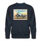 Fly Wisconsin - Men’s Premium Sweatshirt - navy