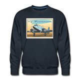 Fly Wisconsin - Men’s Premium Sweatshirt - navy
