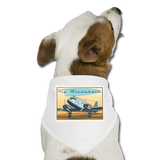 Fly Wisconsin - Dog Bandana - white