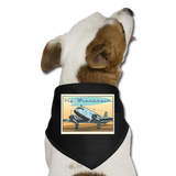Fly Wisconsin - Dog Bandana - black