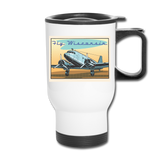 Fly Wisconsin - Travel Mug - white