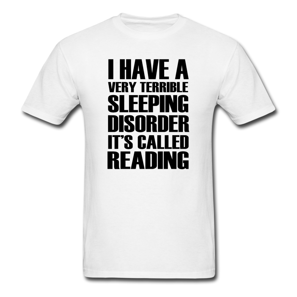 Sleeping Disorder - Reading - Unisex Classic T-Shirt - white