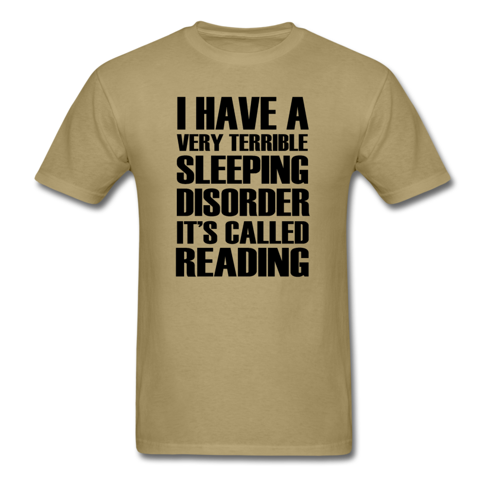 Sleeping Disorder - Reading - Unisex Classic T-Shirt - khaki