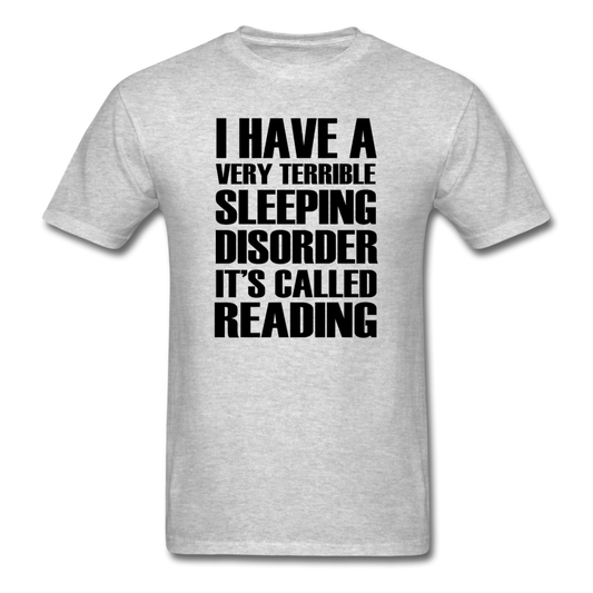 Sleeping Disorder - Reading - Unisex Classic T-Shirt - heather gray