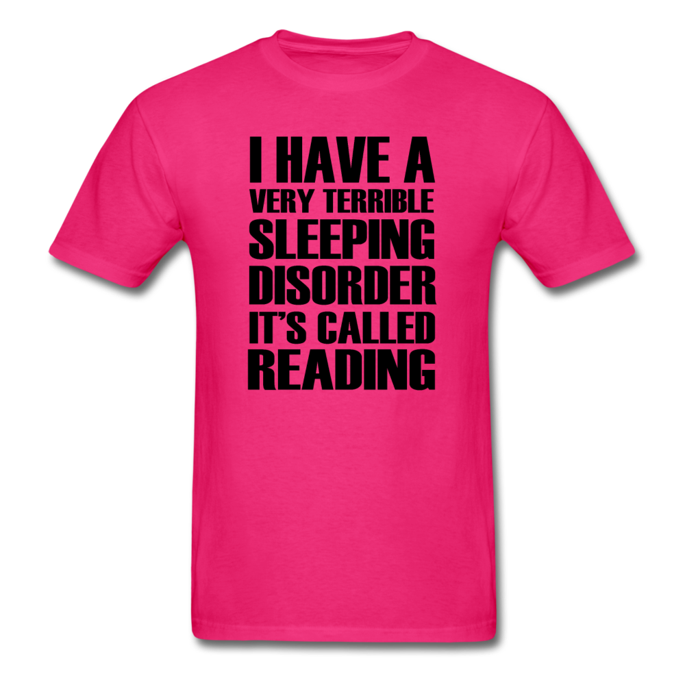 Sleeping Disorder - Reading - Unisex Classic T-Shirt - fuchsia