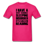 Sleeping Disorder - Reading - Unisex Classic T-Shirt - fuchsia