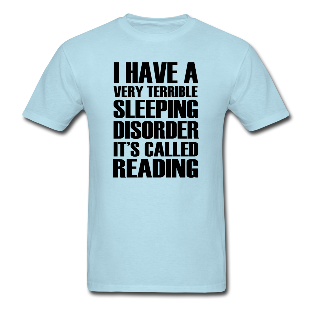 Sleeping Disorder - Reading - Unisex Classic T-Shirt - powder blue