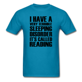 Sleeping Disorder - Reading - Unisex Classic T-Shirt - turquoise