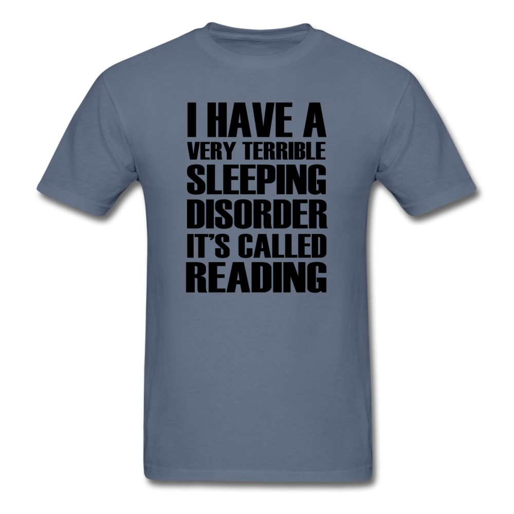 Sleeping Disorder - Reading - Unisex Classic T-Shirt - denim