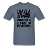 Sleeping Disorder - Reading - Unisex Classic T-Shirt - denim