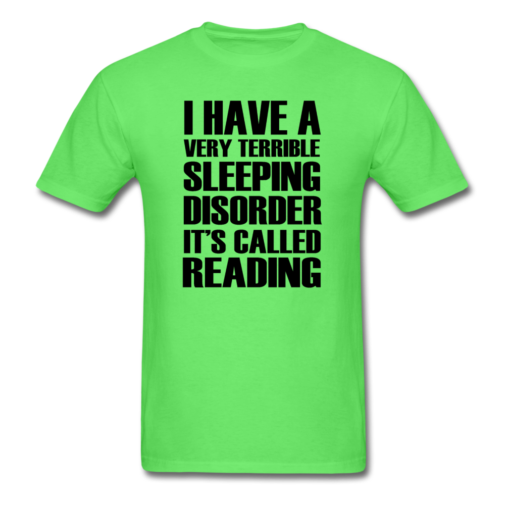 Sleeping Disorder - Reading - Unisex Classic T-Shirt - kiwi