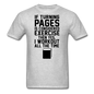 If Turning Pages - Unisex Classic T-Shirt - heather gray