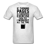 If Turning Pages - Unisex Classic T-Shirt - light heather gray