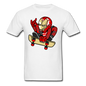 Iron Man - Skateboard - Unisex Classic T-Shirt - white