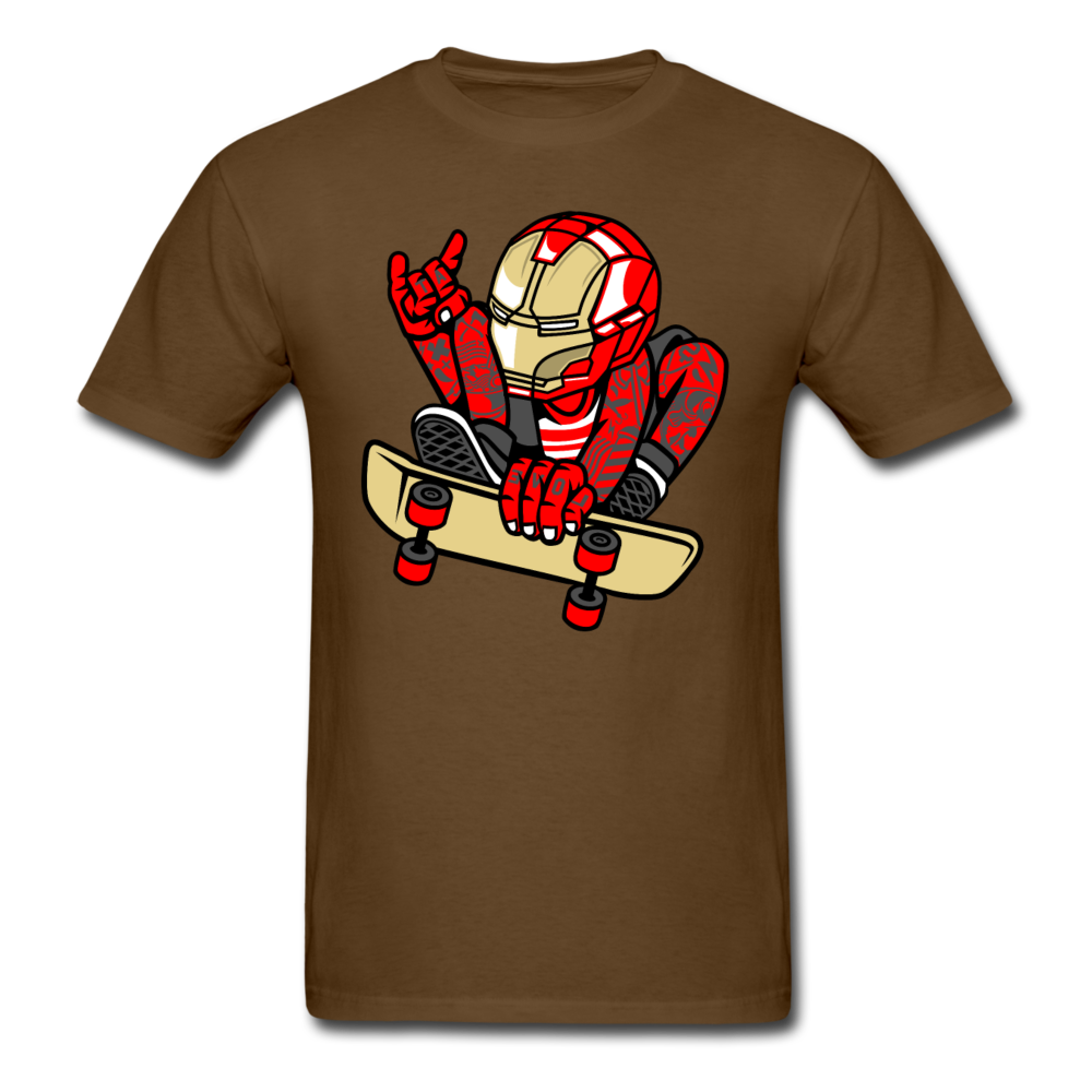 Iron Man - Skateboard - Unisex Classic T-Shirt - brown