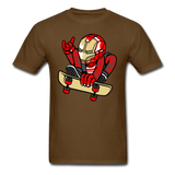 Iron Man - Skateboard - Unisex Classic T-Shirt - brown