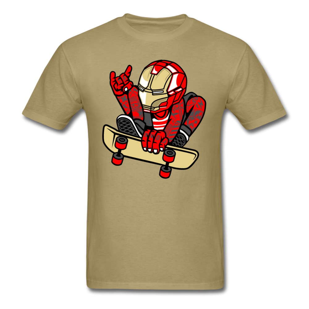 Iron Man - Skateboard - Unisex Classic T-Shirt - khaki