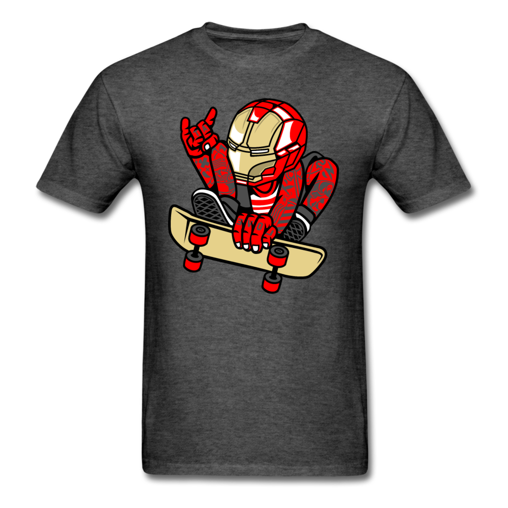 Iron Man - Skateboard - Unisex Classic T-Shirt - heather black