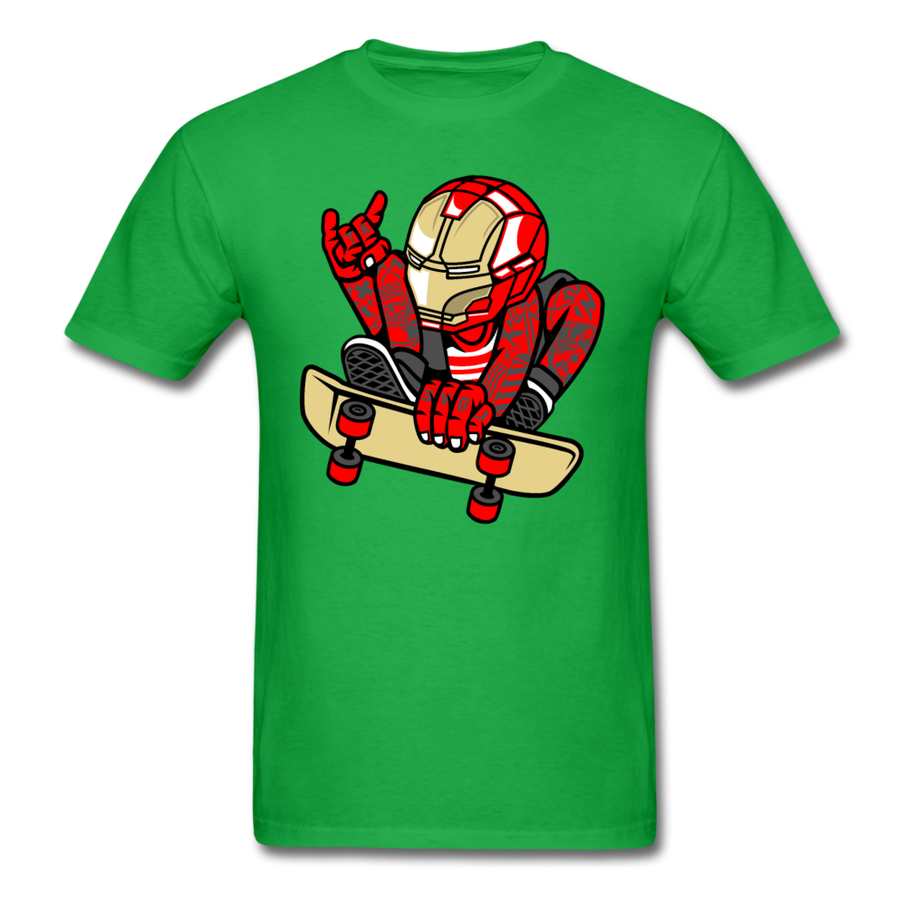 Iron Man - Skateboard - Unisex Classic T-Shirt - bright green