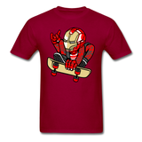 Iron Man - Skateboard - Unisex Classic T-Shirt - dark red