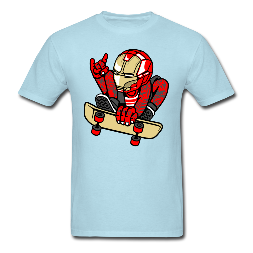 Iron Man - Skateboard - Unisex Classic T-Shirt - powder blue