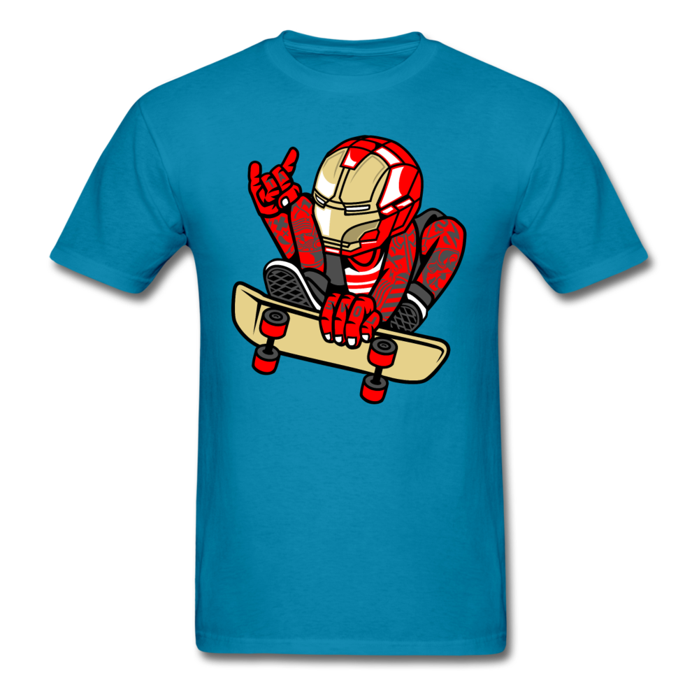 Iron Man - Skateboard - Unisex Classic T-Shirt - turquoise