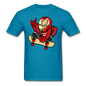 Iron Man - Skateboard - Unisex Classic T-Shirt - turquoise