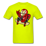 Iron Man - Skateboard - Unisex Classic T-Shirt - safety green
