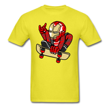 Iron Man - Skateboard - Unisex Classic T-Shirt - yellow