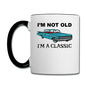 I'm Not Old - Car - Contrast Coffee Mug - white/black