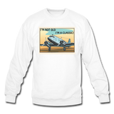I'm Not Old - DC3 - Crewneck Sweatshirt - white