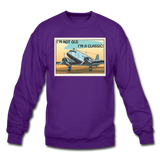 I'm Not Old - DC3 - Crewneck Sweatshirt - purple