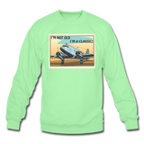 I'm Not Old - DC3 - Crewneck Sweatshirt - lime