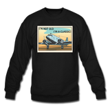 I'm Not Old - DC3 - Crewneck Sweatshirt - black