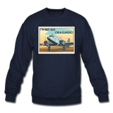 I'm Not Old - DC3 - Crewneck Sweatshirt - navy