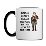 Old - Bold - Pilots - Contrast Coffee Mug - white/black