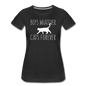 Boys Whatever, Cats Forever - White - Women’s Premium T-Shirt - black