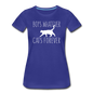 Boys Whatever, Cats Forever - White - Women’s Premium T-Shirt - royal blue