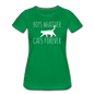 Boys Whatever, Cats Forever - White - Women’s Premium T-Shirt - kelly green